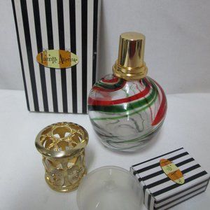 Lampe Avenue fragrance oil lamp burner glass bottle Christmas Set 4